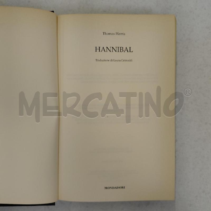 LIBRO HANNIBAL | Mercatino dell'Usato Roma torrevecchia 4