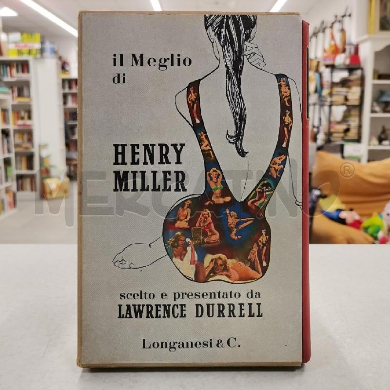 LIBRO IL MEGLIO DI HENRY MILLER | Mercatino dell'Usato Roma torrevecchia 1