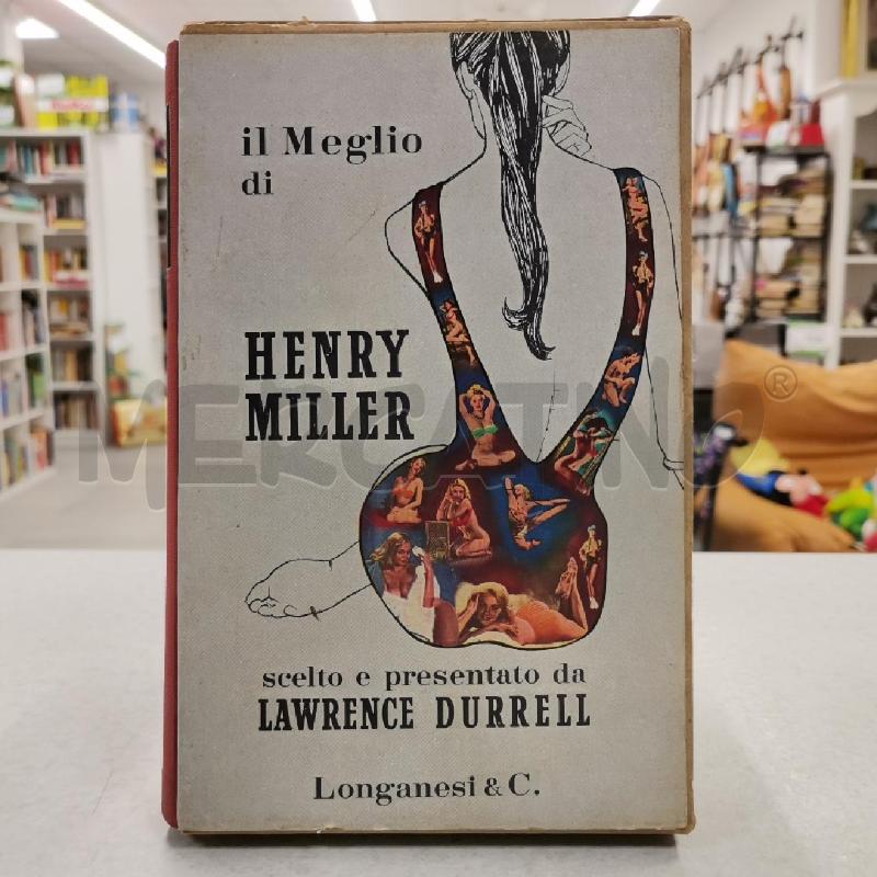 LIBRO IL MEGLIO DI HENRY MILLER | Mercatino dell'Usato Roma torrevecchia 2