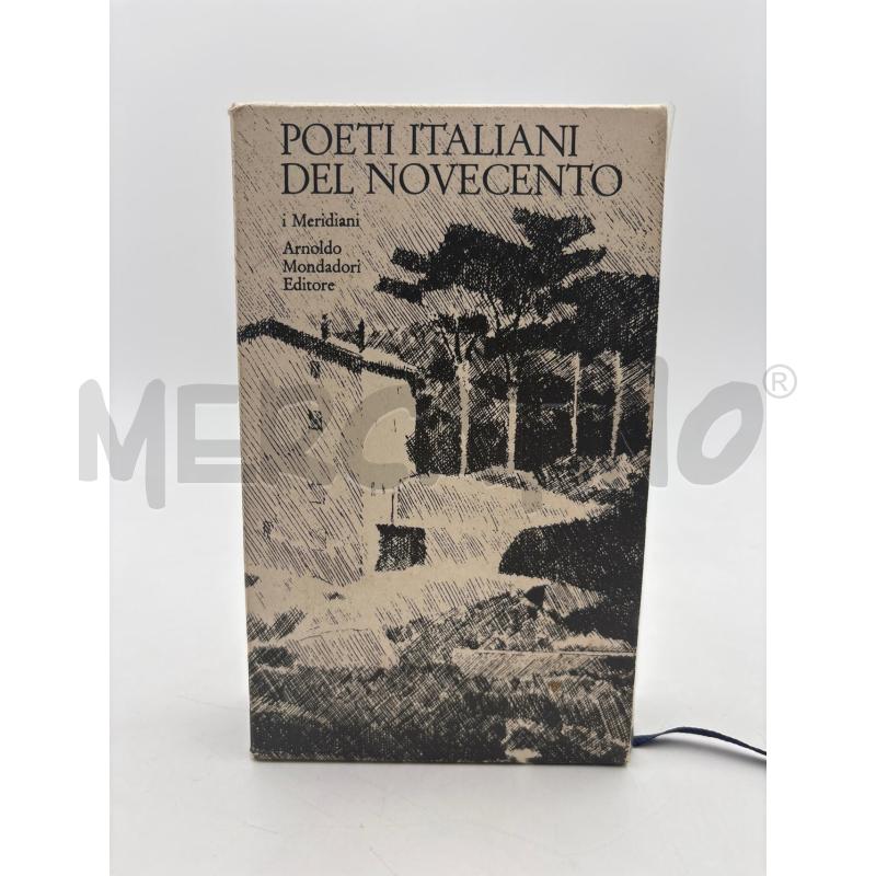 LIBRO I POETI DEL NOVECENTO MERIDIANI | Mercatino dell'Usato Roma torrevecchia 1