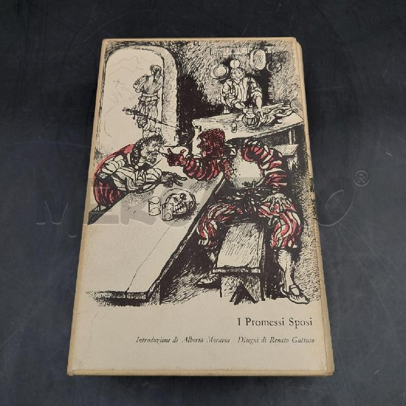 LIBRO I PROMESSI SPOSI ILL. GUTTUSO | Mercatino dell'Usato Roma torrevecchia 1