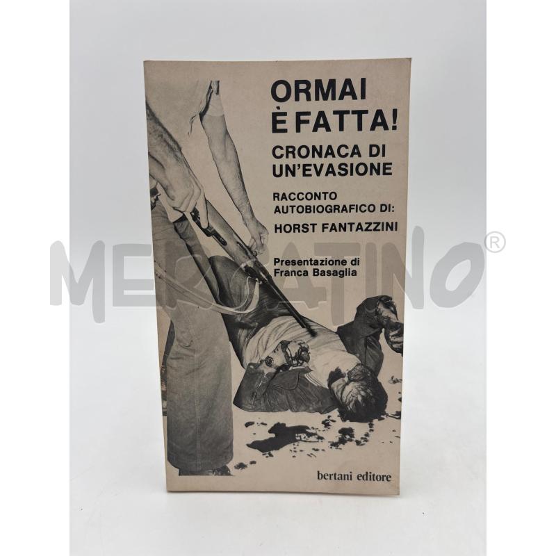 LIBRO ORAMAI È FATTA! CRONACA DI UN'EVASIONE | Mercatino dell'Usato Roma torrevecchia 1