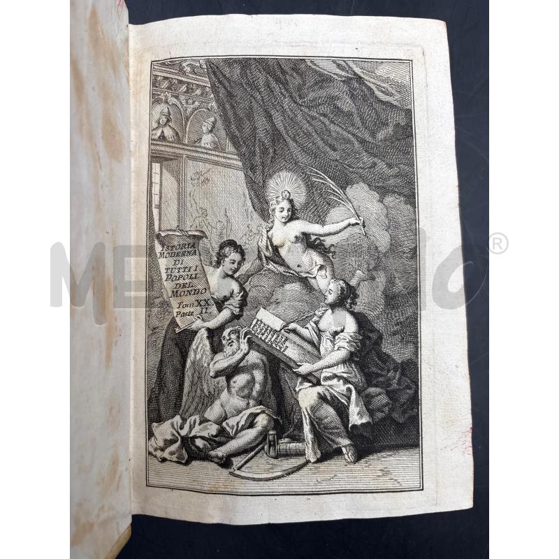 LIBRO POPOLI DEL MONDO VENEZIA 1754 | Mercatino dell'Usato Roma torrevecchia 4