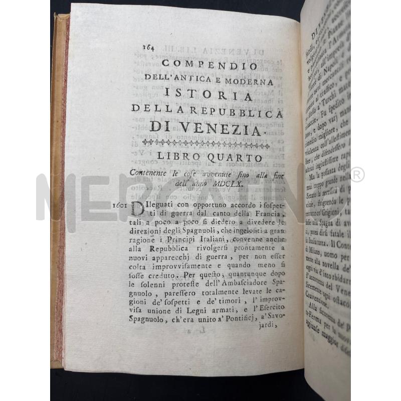 LIBRO POPOLI DEL MONDO VENEZIA 1754 | Mercatino dell'Usato Roma torrevecchia 5