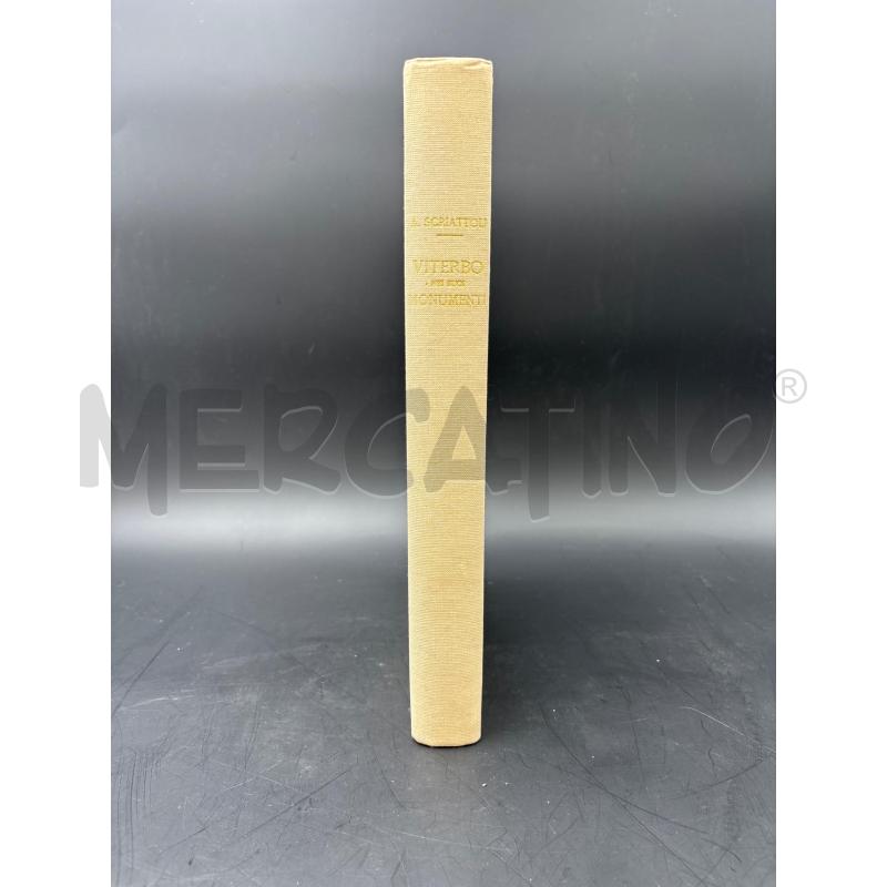 LIBRO VITERBO NEI SUOI MONUMENTI | Mercatino dell'Usato Roma torrevecchia 2