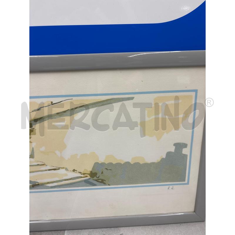 LITO ALDO RISO RETTANGOLARE PROVA ARTISTA | Mercatino dell'Usato Roma torrevecchia 3