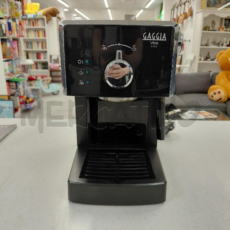 MACCHINA CAFFE' GAGGIA VIVA NERA + ACC | Mercatino dell'Usato Roma torrevecchia 1