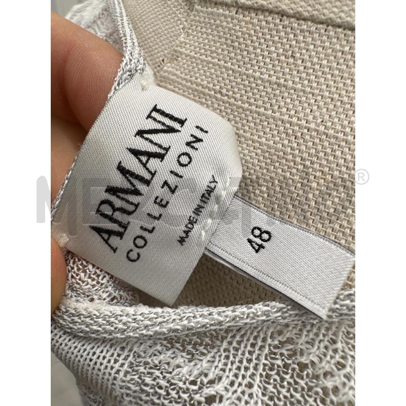 MAGLIA D ARMANI COLLEZIONI GRIGIA TRAFORATA | Mercatino dell'Usato Roma torrevecchia 4