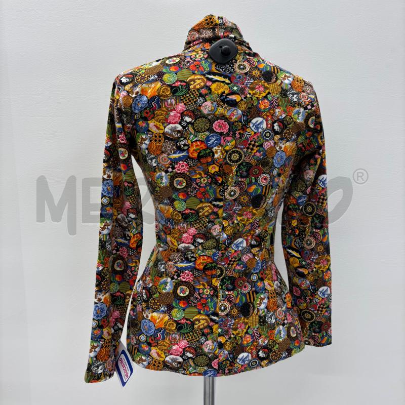 MAGLIA D KENZO FANTASIA CERCHI DIPINTI GIALLA | Mercatino dell'Usato Roma torrevecchia 3
