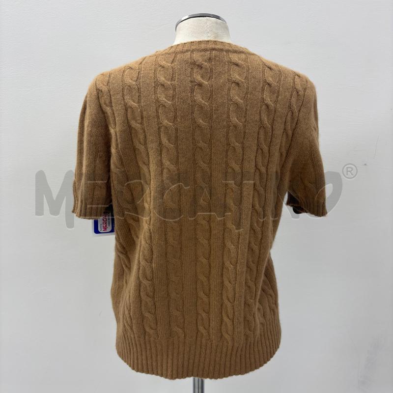 MAGLIA D MAXMARA MISTO LANA BEIGE INTRECCIO  | Mercatino dell'Usato Roma torrevecchia 3