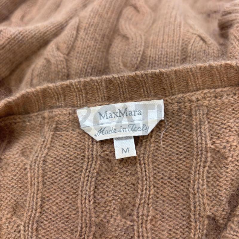 MAGLIA D MAXMARA MISTO LANA BEIGE INTRECCIO  | Mercatino dell'Usato Roma torrevecchia 4