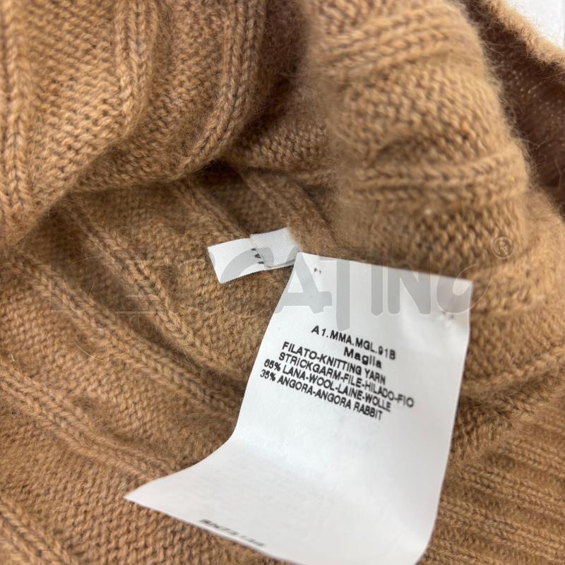 MAGLIA D MAXMARA MISTO LANA BEIGE INTRECCIO  | Mercatino dell'Usato Roma torrevecchia 5