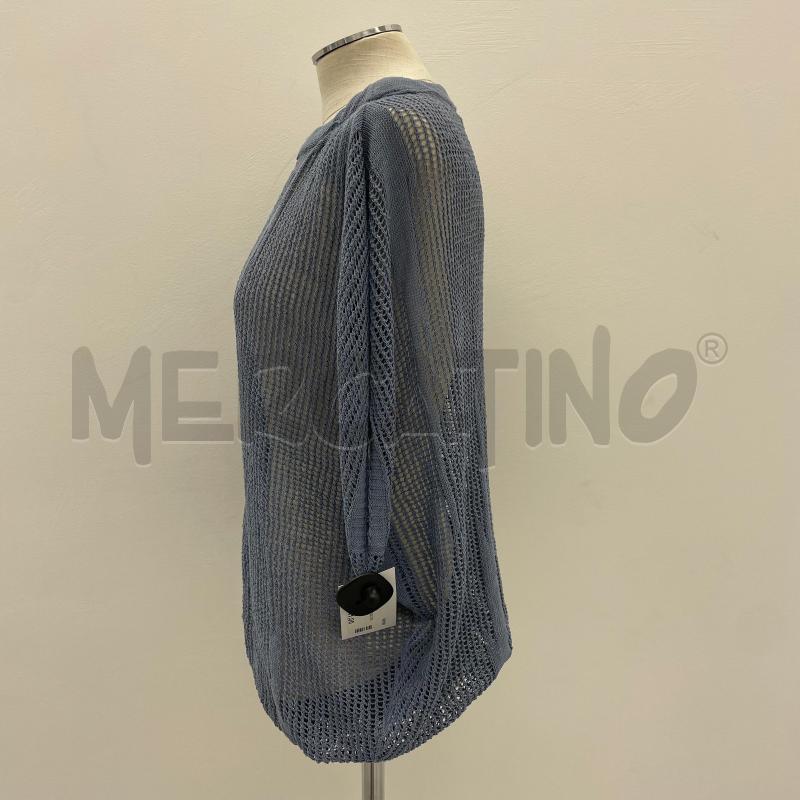 MAGLIA D SARAH PACINI BLU TRAFORATA | Mercatino dell'Usato Roma torrevecchia 2