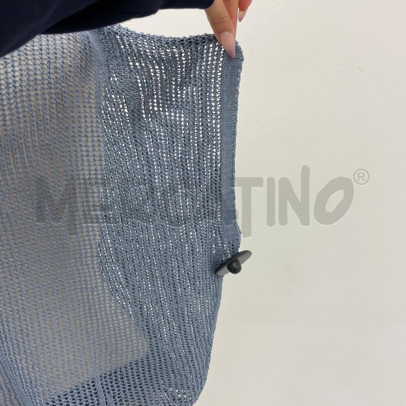 MAGLIA D SARAH PACINI BLU TRAFORATA | Mercatino dell'Usato Roma torrevecchia 4