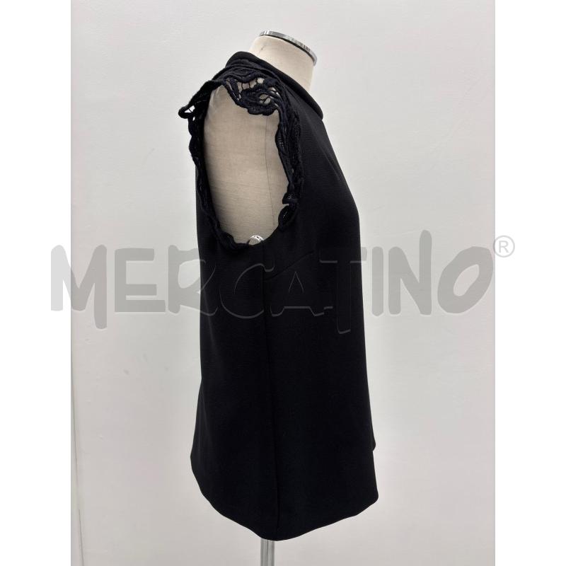 MAGLIA D TWINSET NERA MANICHE RICAMI | Mercatino dell'Usato Roma torrevecchia 2