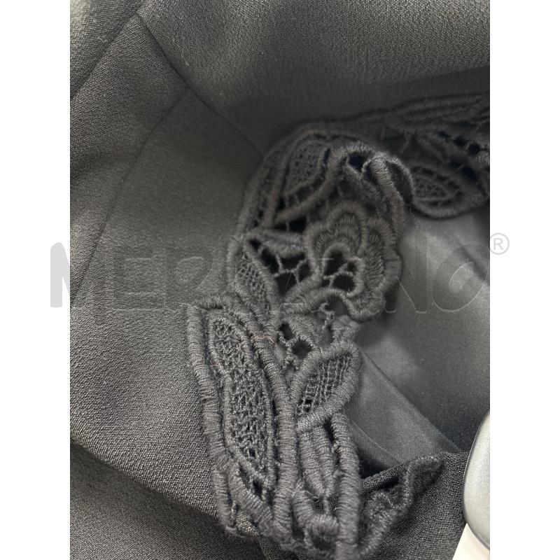 MAGLIA D TWINSET NERA MANICHE RICAMI | Mercatino dell'Usato Roma torrevecchia 4