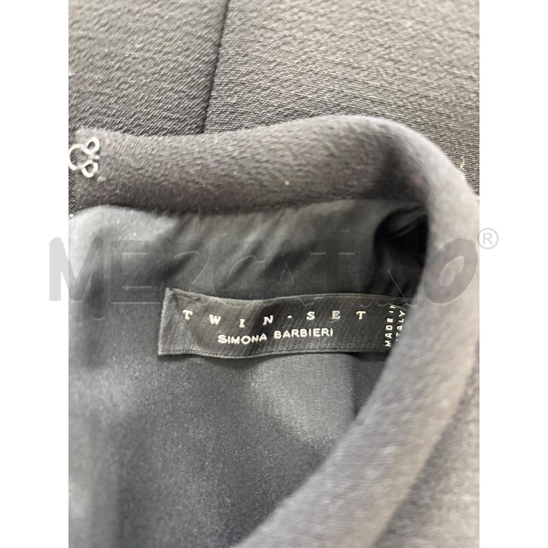 MAGLIA D TWINSET NERA MANICHE RICAMI | Mercatino dell'Usato Roma torrevecchia 5