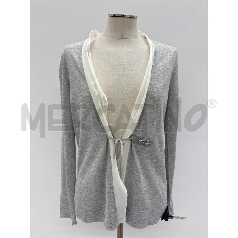 MAGLIA FAY GRIGIA LACCIO  | Mercatino dell'Usato Roma torrevecchia 1