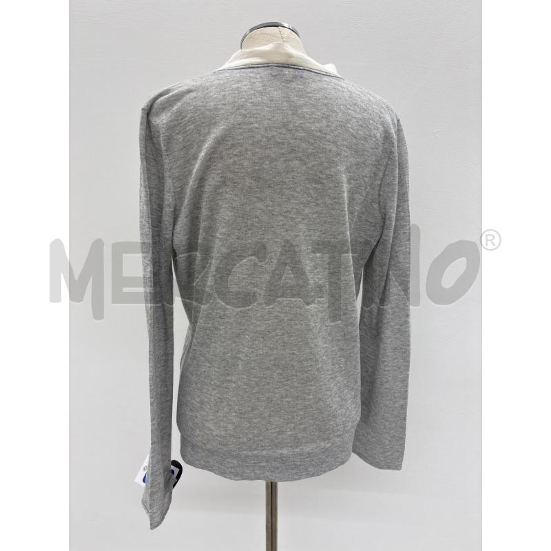 MAGLIA FAY GRIGIA LACCIO  | Mercatino dell'Usato Roma torrevecchia 3