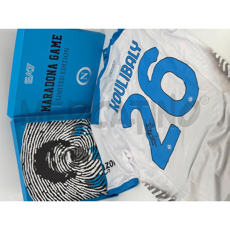 MAGLIA SSC NAPOLI L.EDITION KOULIBALY MARADONA GAME | Mercatino dell'Usato Roma torrevecchia 2