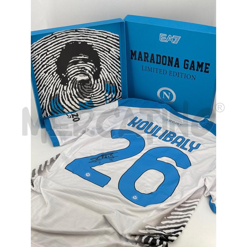 MAGLIA SSC NAPOLI L.EDITION KOULIBALY MARADONA GAME | Mercatino dell'Usato Roma torrevecchia 3