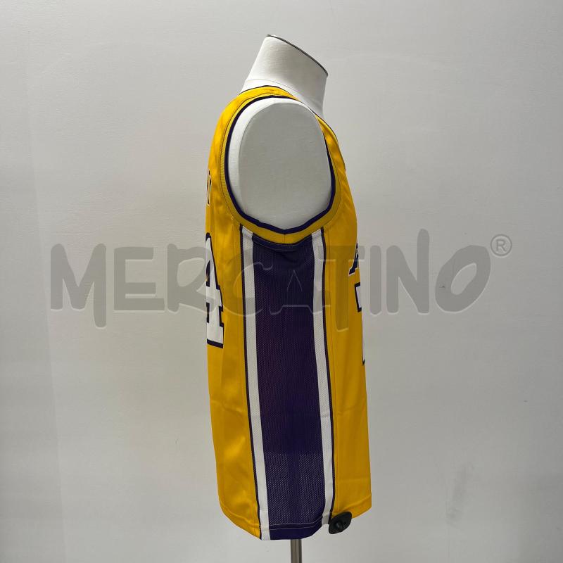 MAGLIA U CHAMPION LAKERS BRYANT 24 GIALLA | Mercatino dell'Usato Roma torrevecchia 3