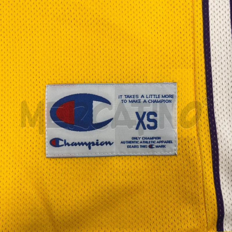 MAGLIA U CHAMPION LAKERS BRYANT 24 GIALLA | Mercatino dell'Usato Roma torrevecchia 4