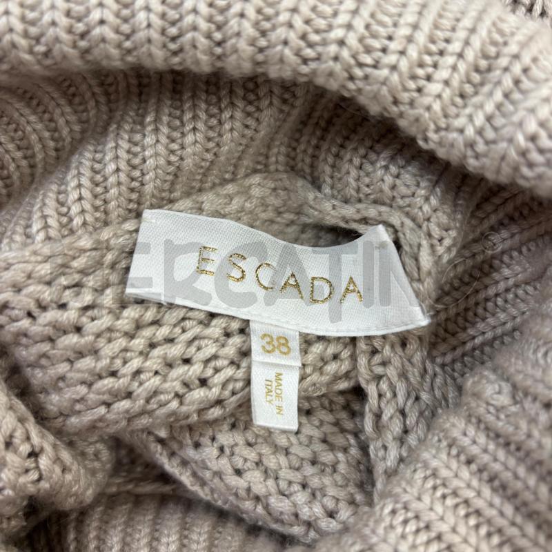 MAGLIONE D SMANICATO ESCADA BEIGE PIUME | Mercatino dell'Usato Roma torrevecchia 4