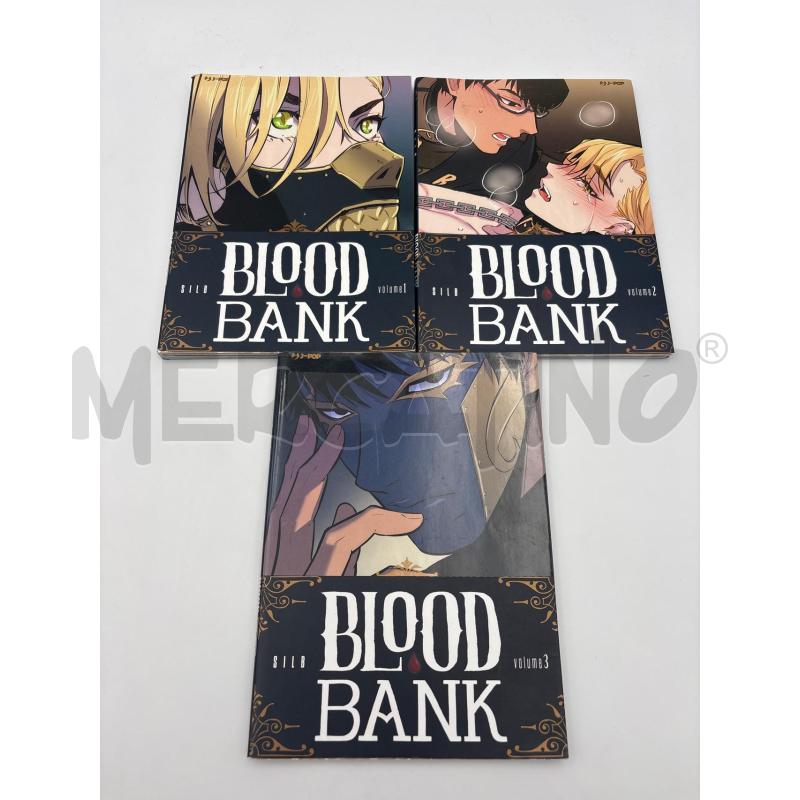 MANWA BLOOD BANK COMPLETO 1-3 | Mercatino dell'Usato Roma torrevecchia 1