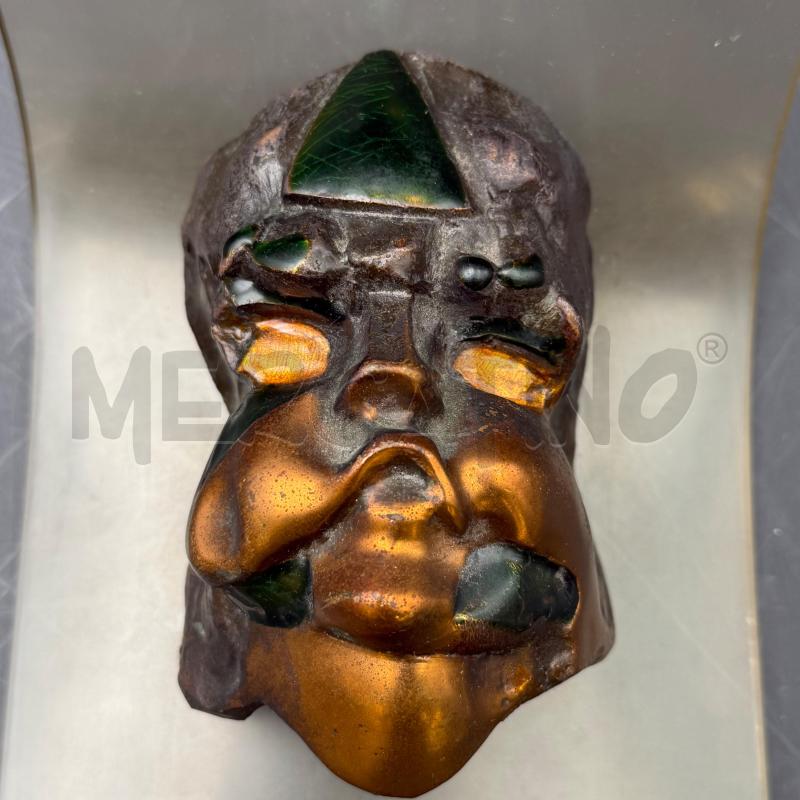 MASCHERA VOLTO SU PLEXIGLASS | Mercatino dell'Usato Roma torrevecchia 2