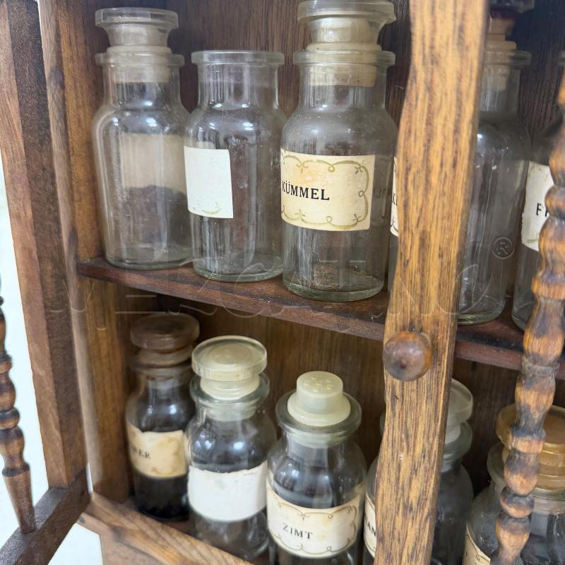 MOBILETTO NOCE CON AMPOLLE FARMACIA | Mercatino dell'Usato Roma torrevecchia 3