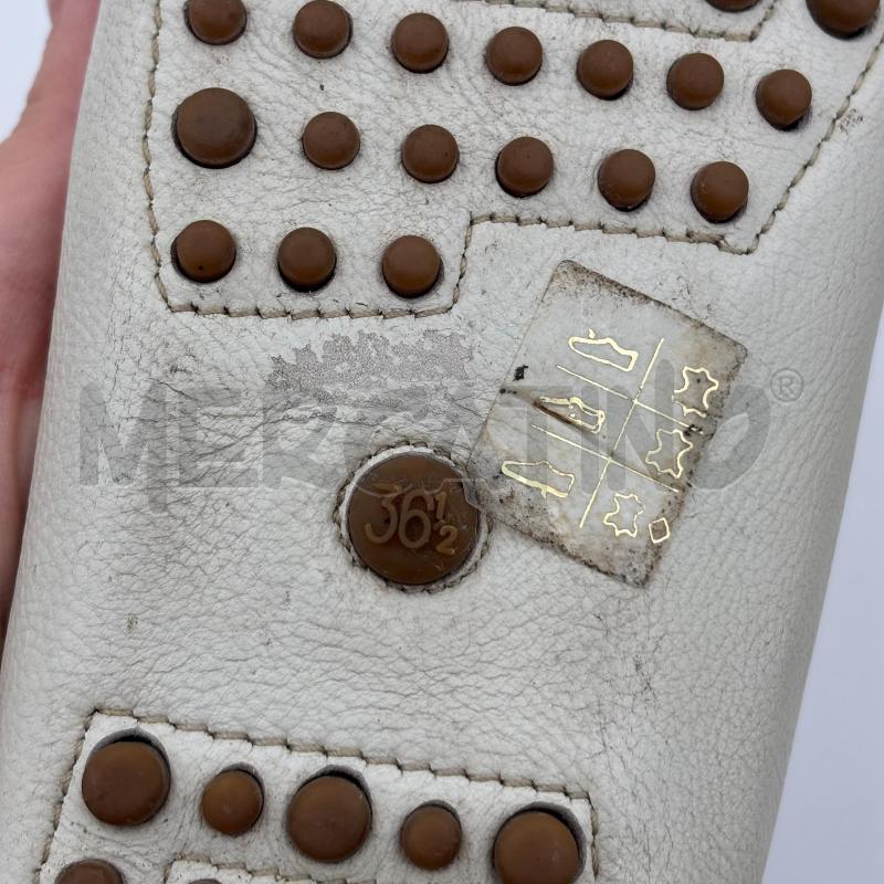 MOCASSINI D CARSHOE BIANCHI STRASS | Mercatino dell'Usato Roma torrevecchia 4