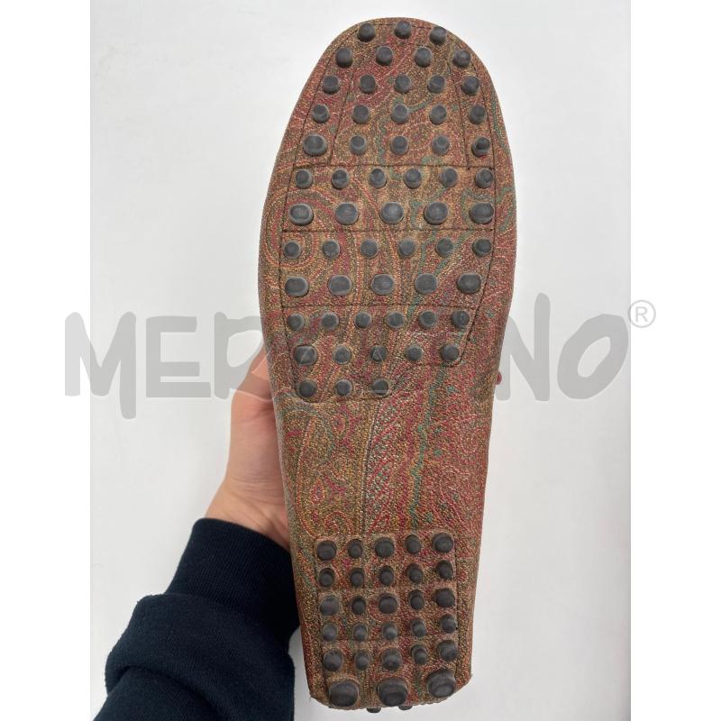 MOCASSINI PELLE U ETRO MARRONI FANTASIA BANDANA | Mercatino dell'Usato Roma torrevecchia 5