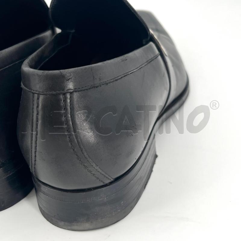 MOCASSINI PELLE U GUCCI NERI LOGO | Mercatino dell'Usato Roma torrevecchia 3