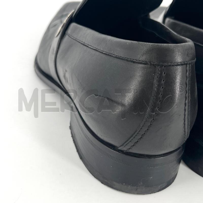 MOCASSINI PELLE U GUCCI NERI LOGO | Mercatino dell'Usato Roma torrevecchia 4