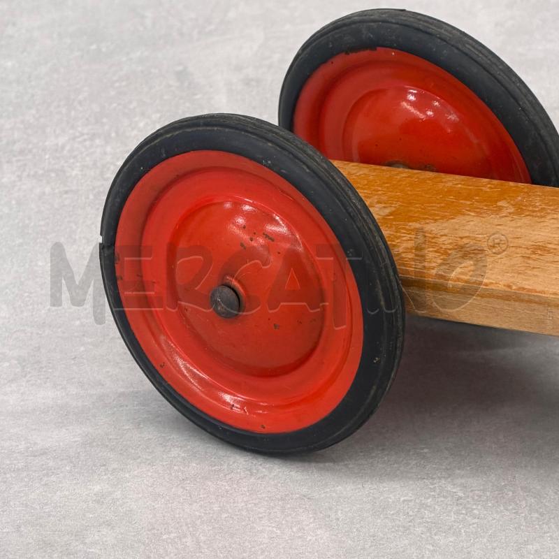 MONOPATTINO LEG VINTAGE 3 RUOTE ROSSE | Mercatino dell'Usato Roma torrevecchia 4