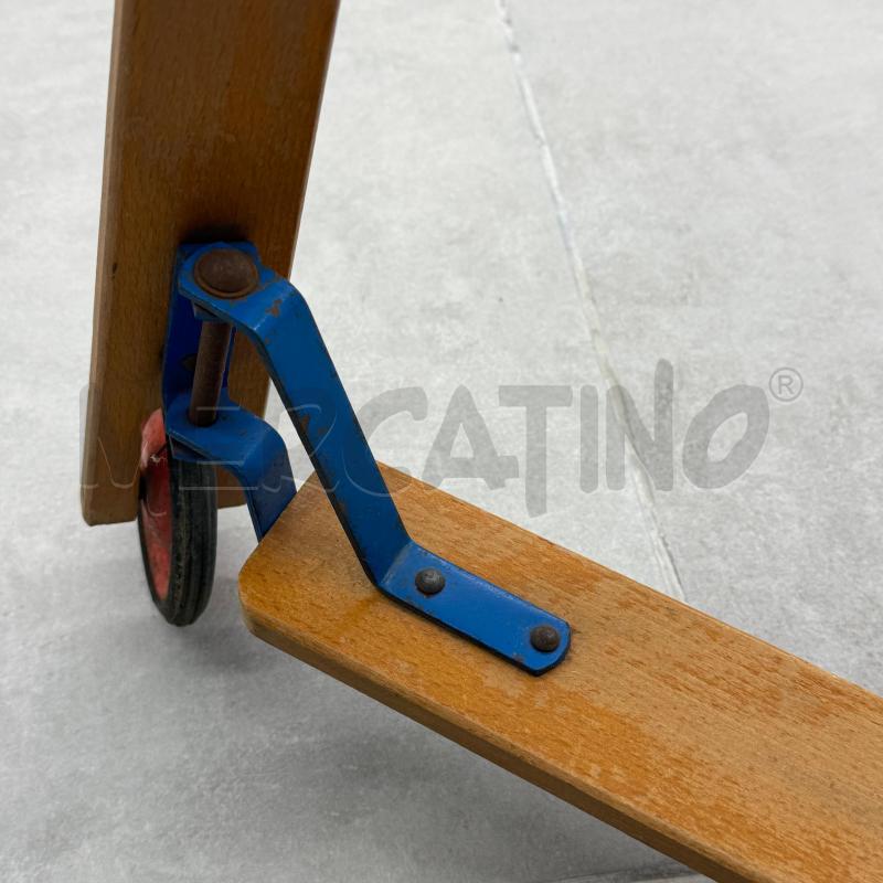 MONOPATTINO LEG VINTAGE 3 RUOTE ROSSE | Mercatino dell'Usato Roma torrevecchia 5