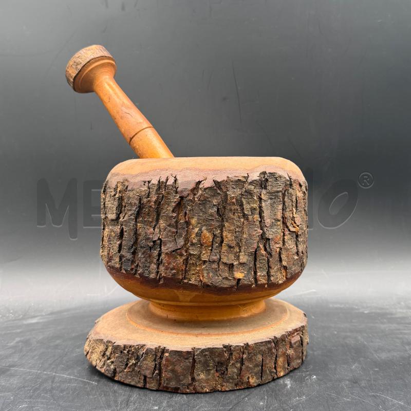 MORTAIO LEG STILE TRONCO + MANICO | Mercatino dell'Usato Roma torrevecchia 1