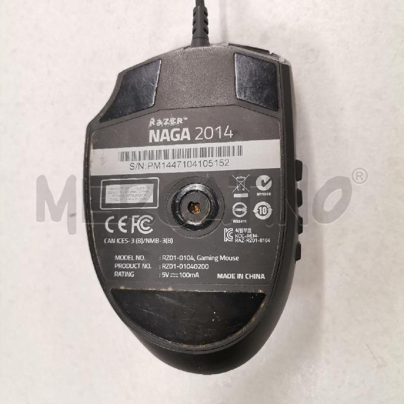 MOUSE RAZER NAGA 2014 | Mercatino dell'Usato Roma torrevecchia 4