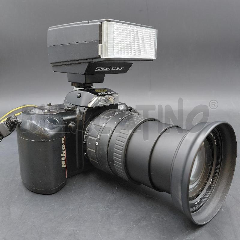 NIKON F-401 + SIGMA ZOOM 28-200 | Mercatino dell'Usato Roma torrevecchia 1