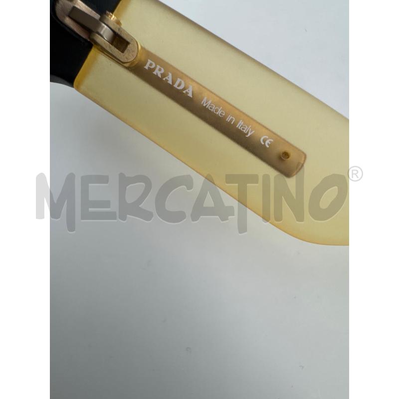 OCCHIALI D PRADA VINTAGE OVALI STECCHE TRASPARENTI | Mercatino dell'Usato Roma torrevecchia 4