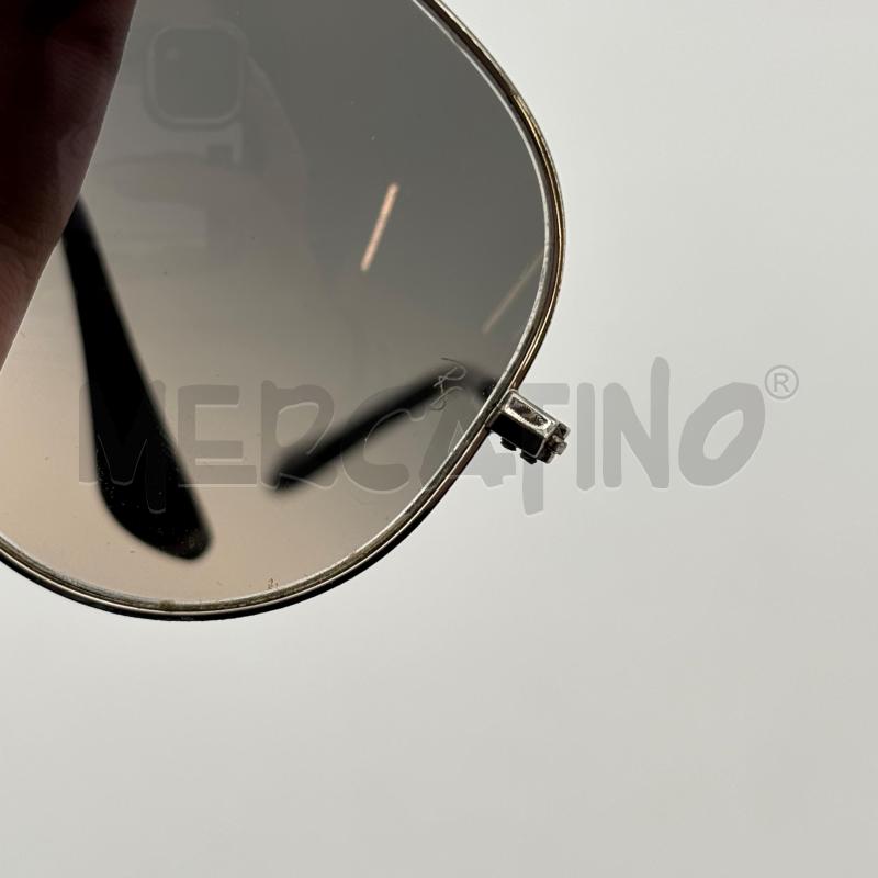 OCCHIALI D RAYBAN ARGENT GOCCIA LENTI FUME | Mercatino dell'Usato Roma torrevecchia 2