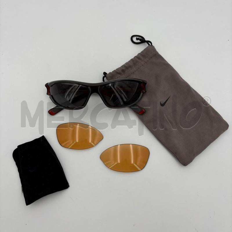 OCCHIALI U NIKE VELOCITY BROWN + LENTI  | Mercatino dell'Usato Roma torrevecchia 1