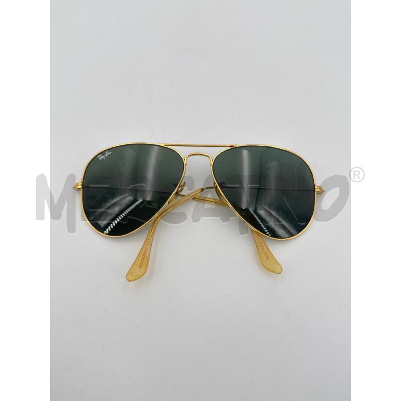 OCCHIALI U RAYBAN DORATI A GOCCIA | Mercatino dell'Usato Roma torrevecchia 1