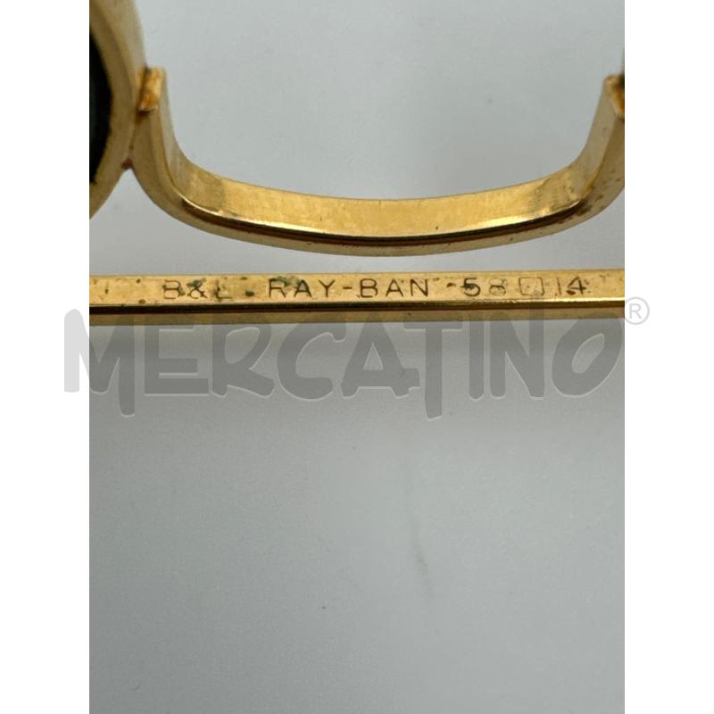 OCCHIALI U RAYBAN DORATI A GOCCIA | Mercatino dell'Usato Roma torrevecchia 3