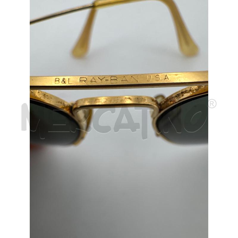 OCCHIALI U RAYBAN DORATI A GOCCIA | Mercatino dell'Usato Roma torrevecchia 4