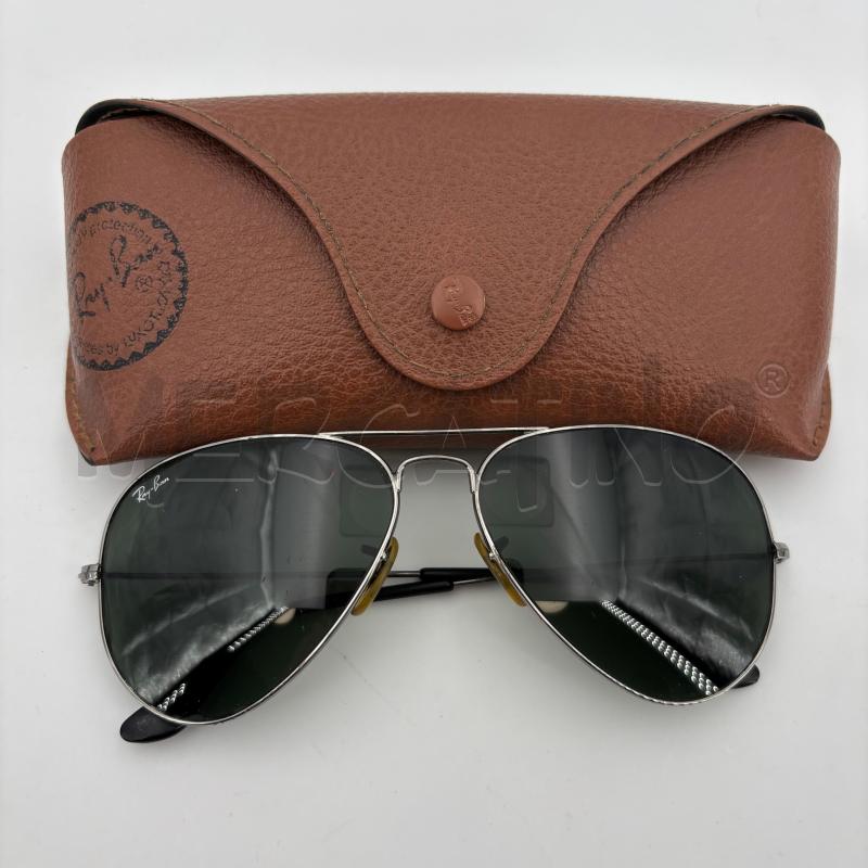 OCCHIALI U RAY BAN ARGENT LENTI SCURE  | Mercatino dell'Usato Roma torrevecchia 1