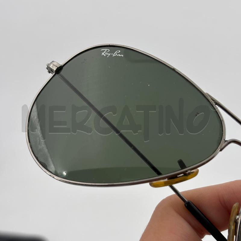OCCHIALI U RAY BAN ARGENT LENTI SCURE  | Mercatino dell'Usato Roma torrevecchia 3