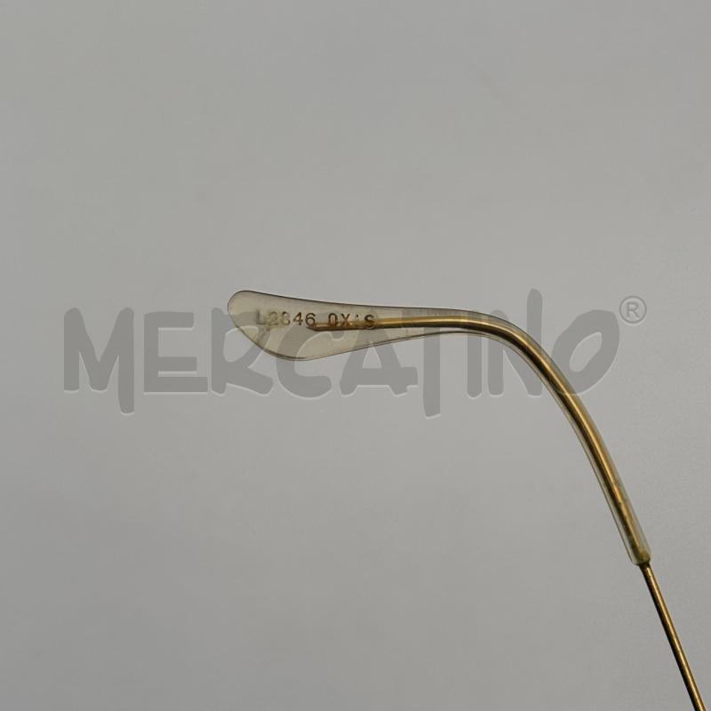 OCCHIALI U RAY BAN DORATI GOCCIA BL L28460XAS | Mercatino dell'Usato Roma torrevecchia 2
