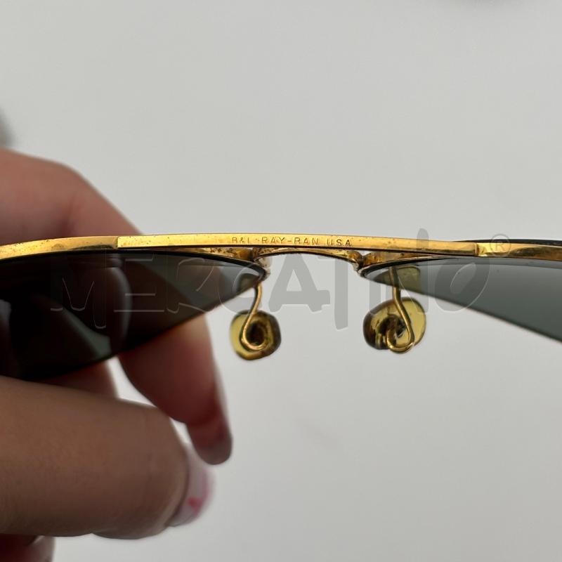 OCCHIALI U RAY BAN DORATI GOCCIA BL L28460XAS | Mercatino dell'Usato Roma torrevecchia 3